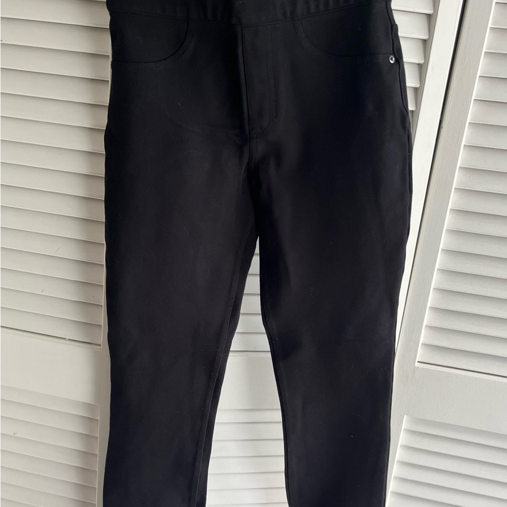 SPANX Classic Black Polished Ankle Slim Pant